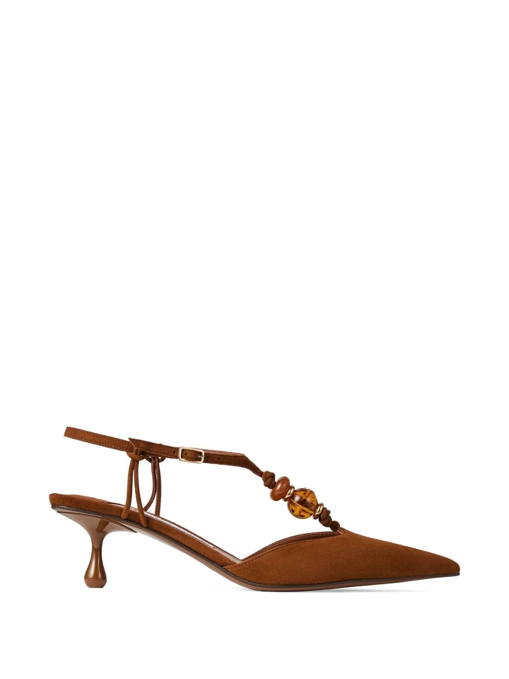 Jimmy Choo Women Lauri Suede Leather Pumps - 1