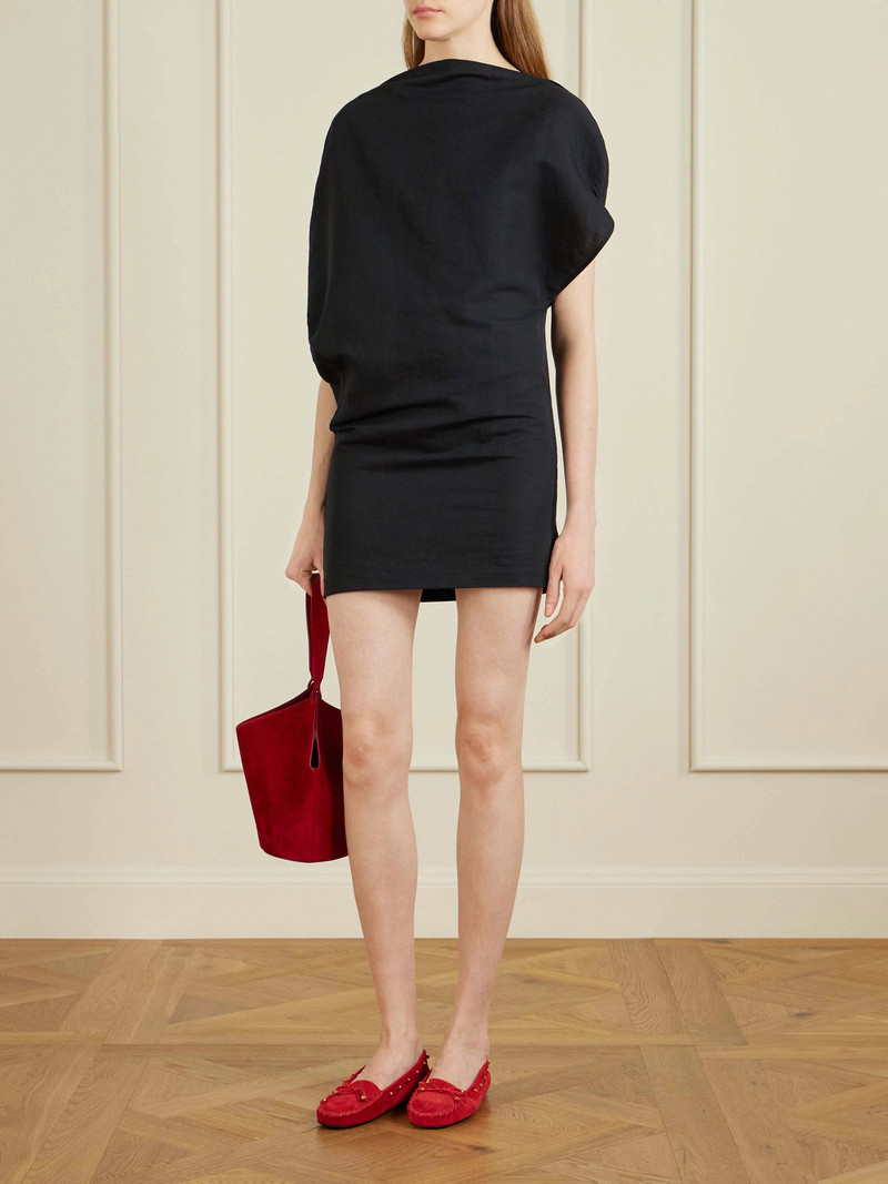 KHAITE Erin Silk And Cotton-blend Organza Mini Dress outlook