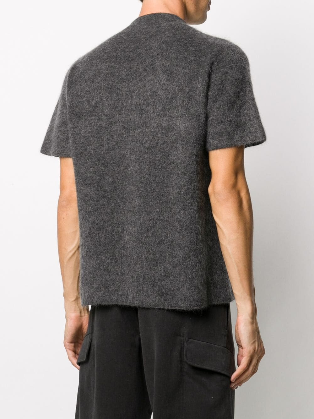 brushed knit t-shirt - 4