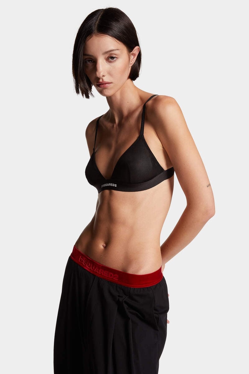 UNDERWEAR VISCOSE TRIANGLE BRA - 5