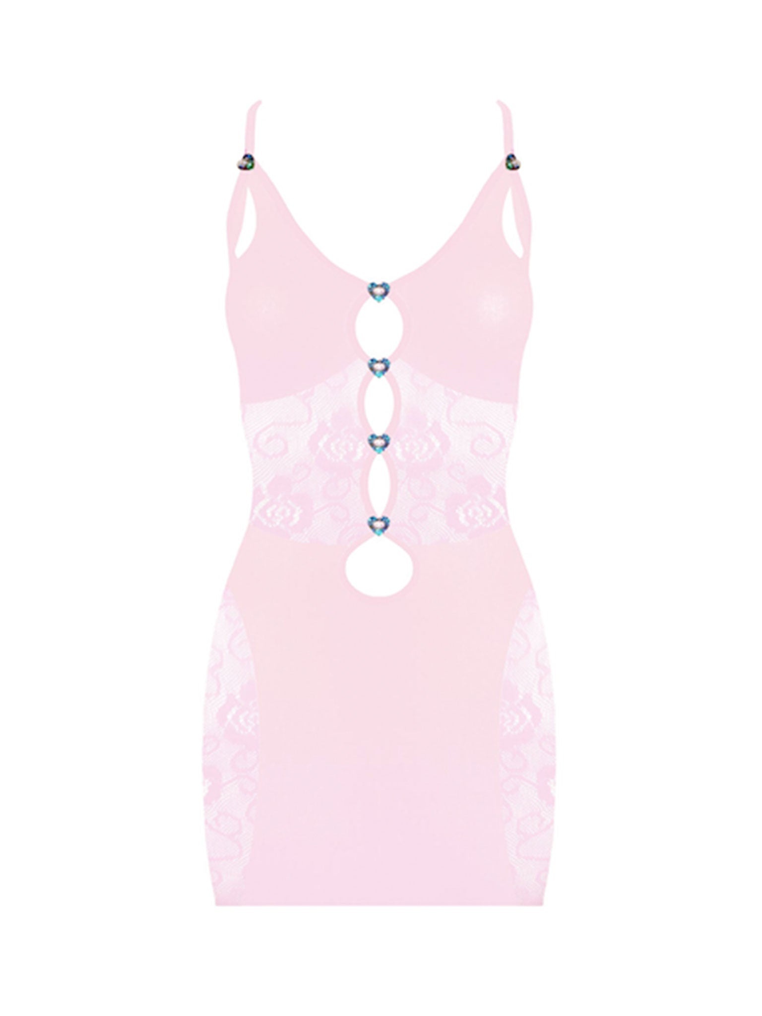 MEGAN DRESS ROSE QUARTZ - 1