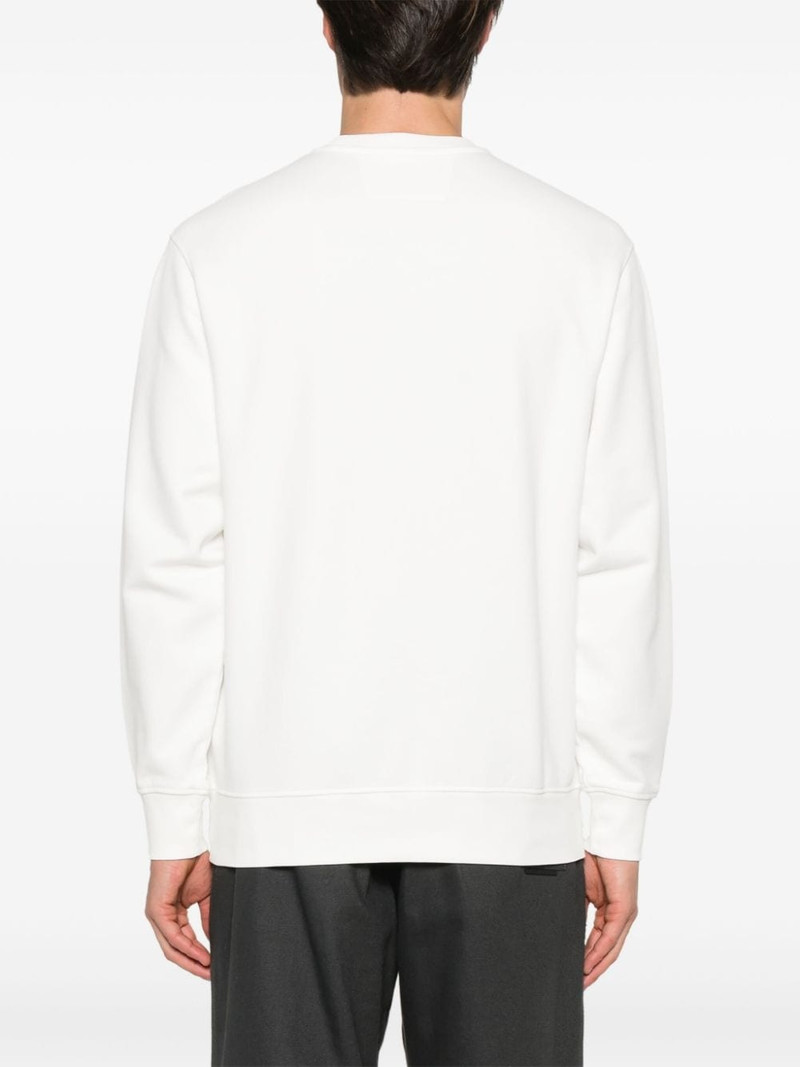 logo-embroidered sweatshirt 4