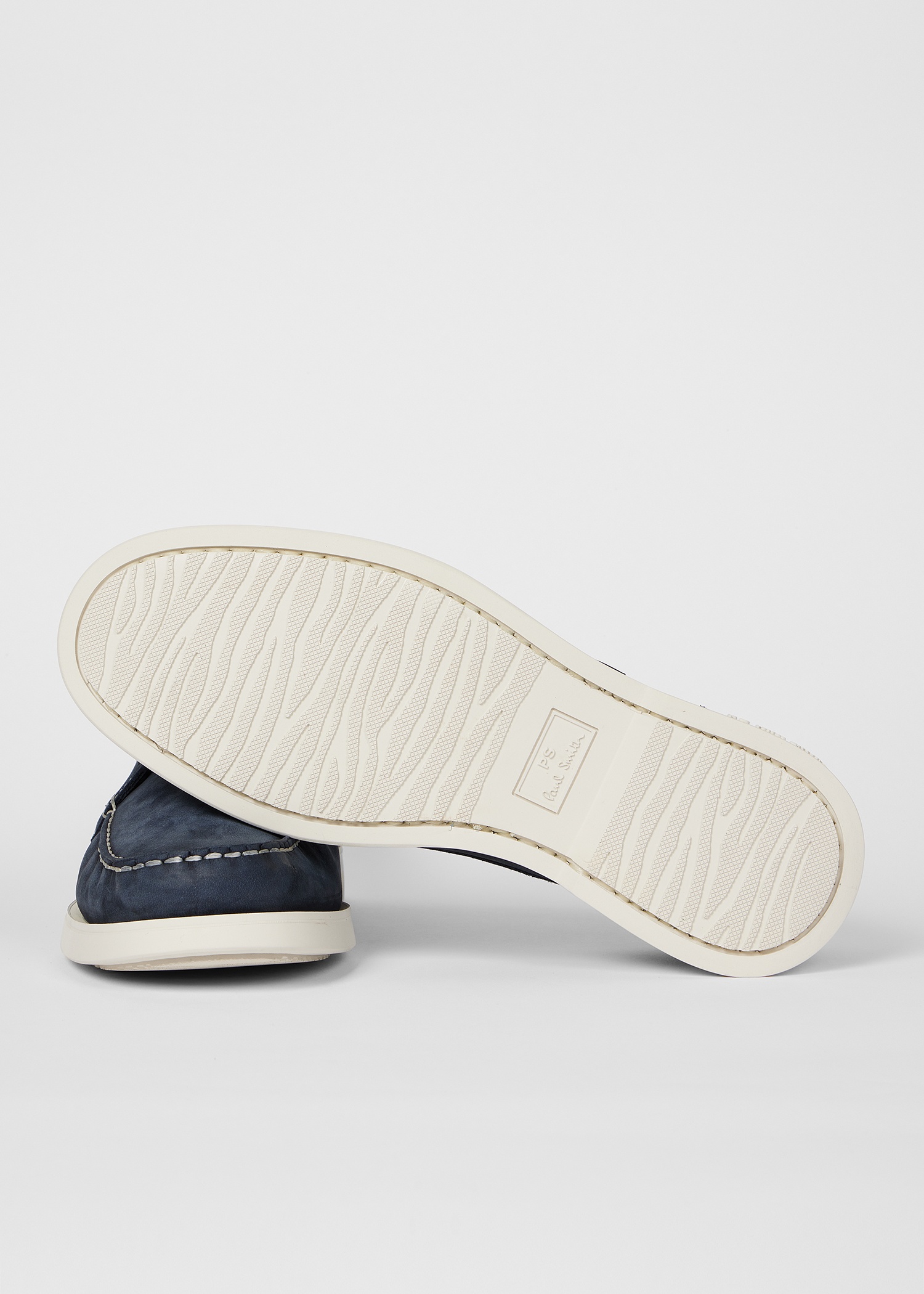 Navy 'Pebble' Boat Shoes - 4