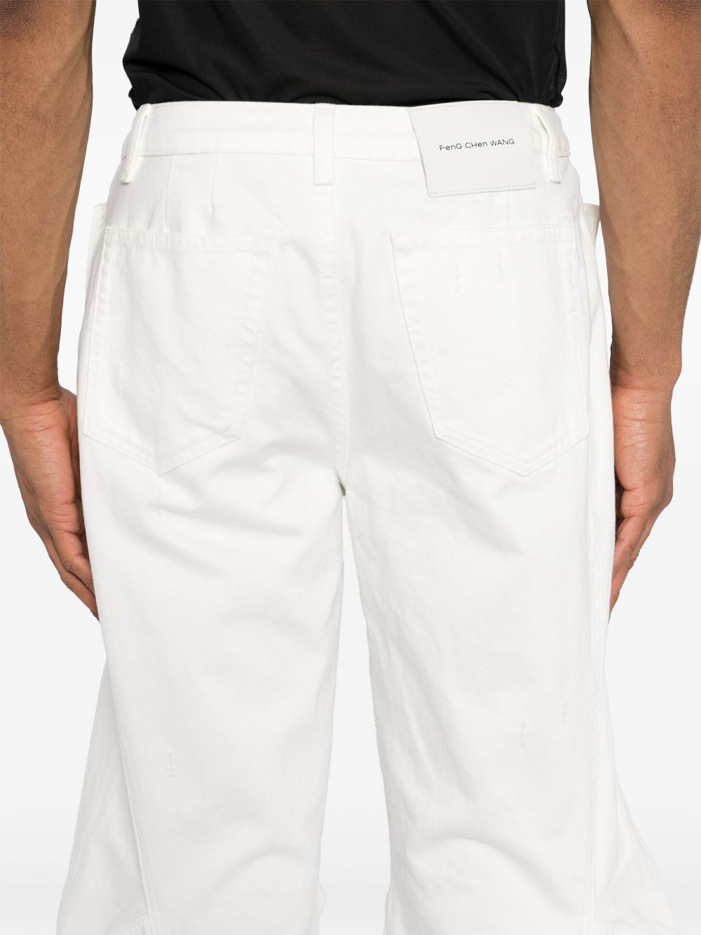 pleated jeans - 5