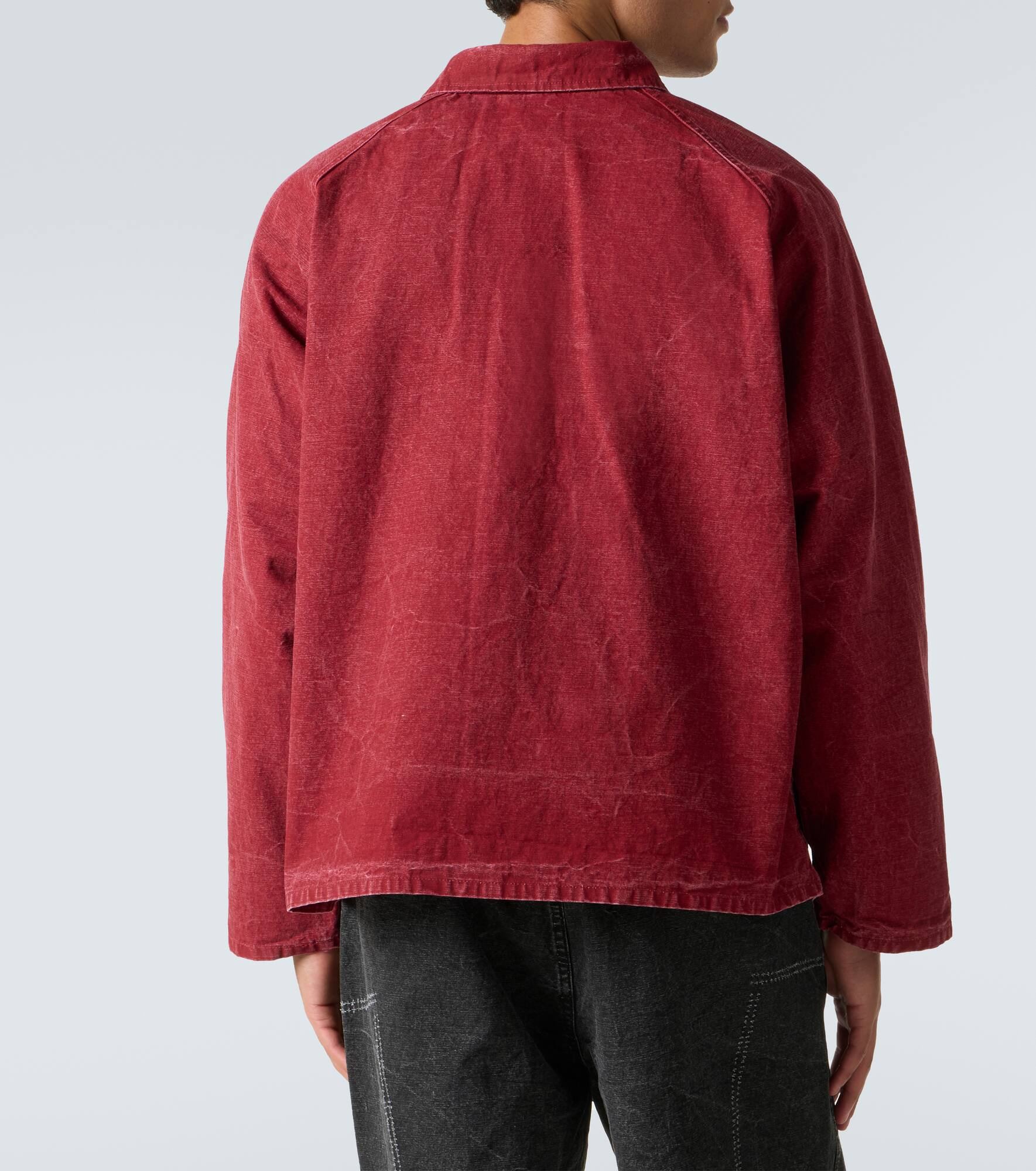 Cotton denim jacket - 4