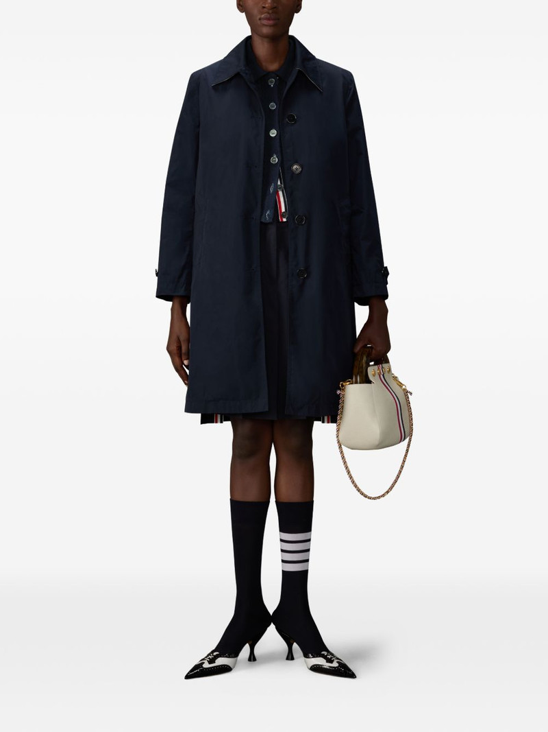 Thom Browne Hector Pointelle short sleeve cardigan outlook
