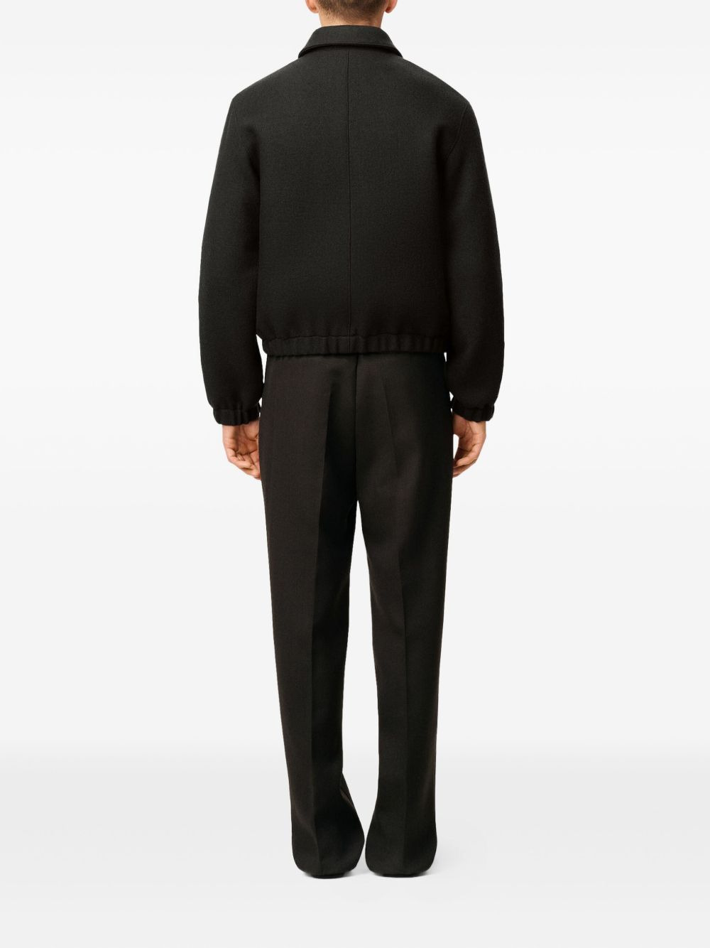 wool Ami De Coeur zipped jacket - 4