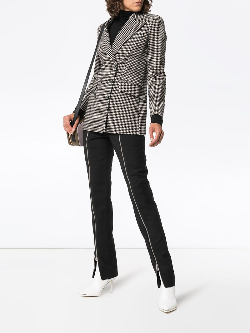 Givenchy zip front detailed trousers outlook