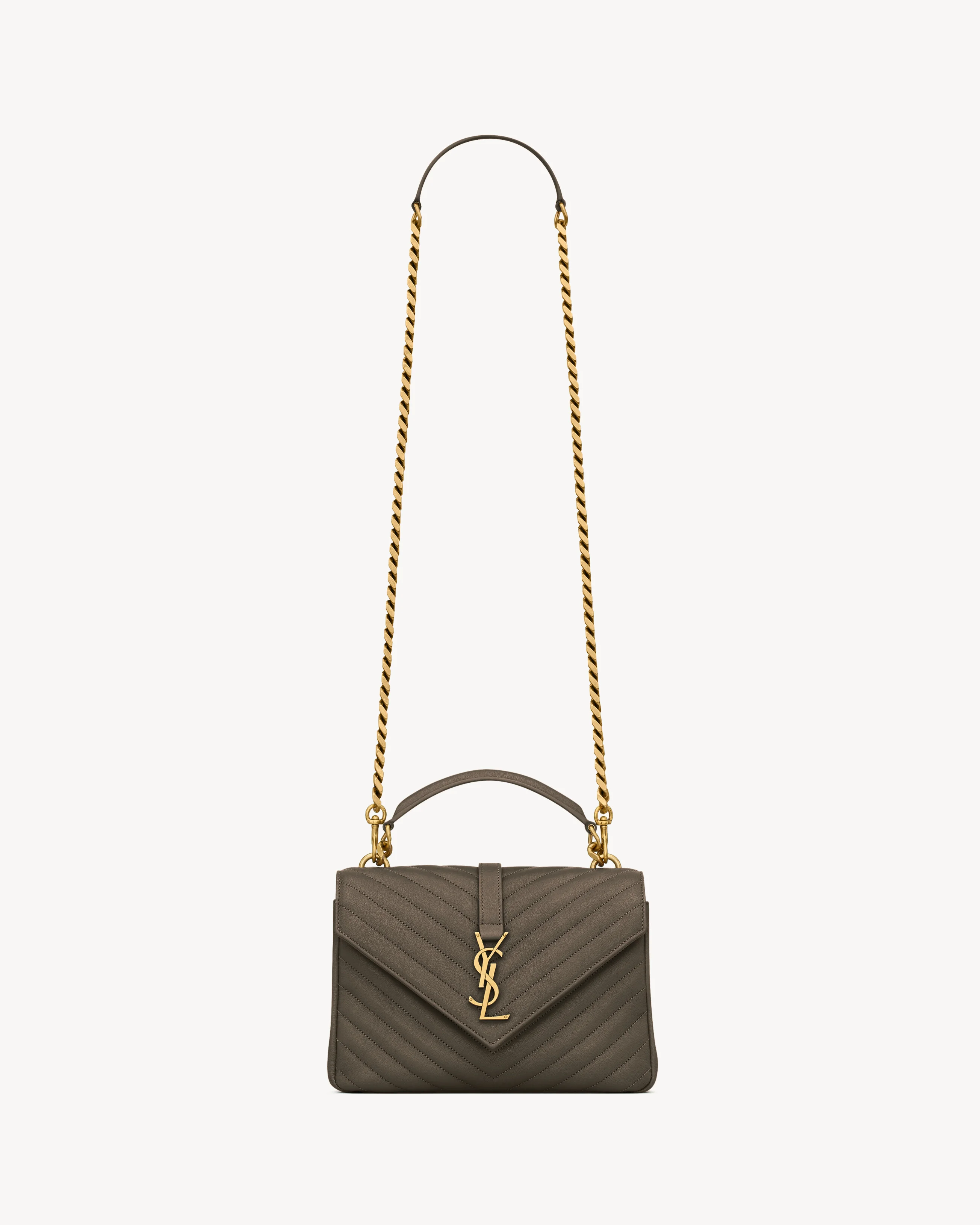 COLLEGE MEDIUM IN QUILTED LEATHER - 1