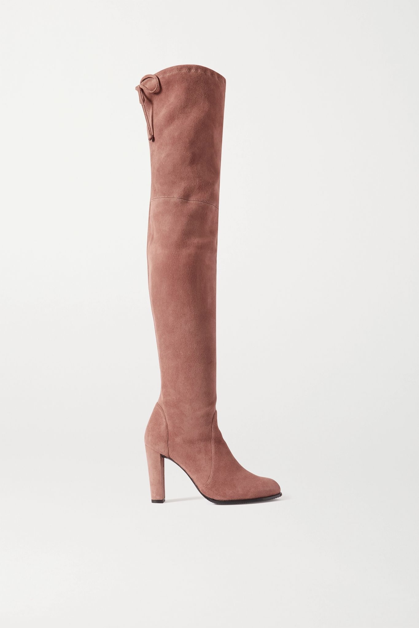 Highland stretch-suede over-the-knee boots - 1