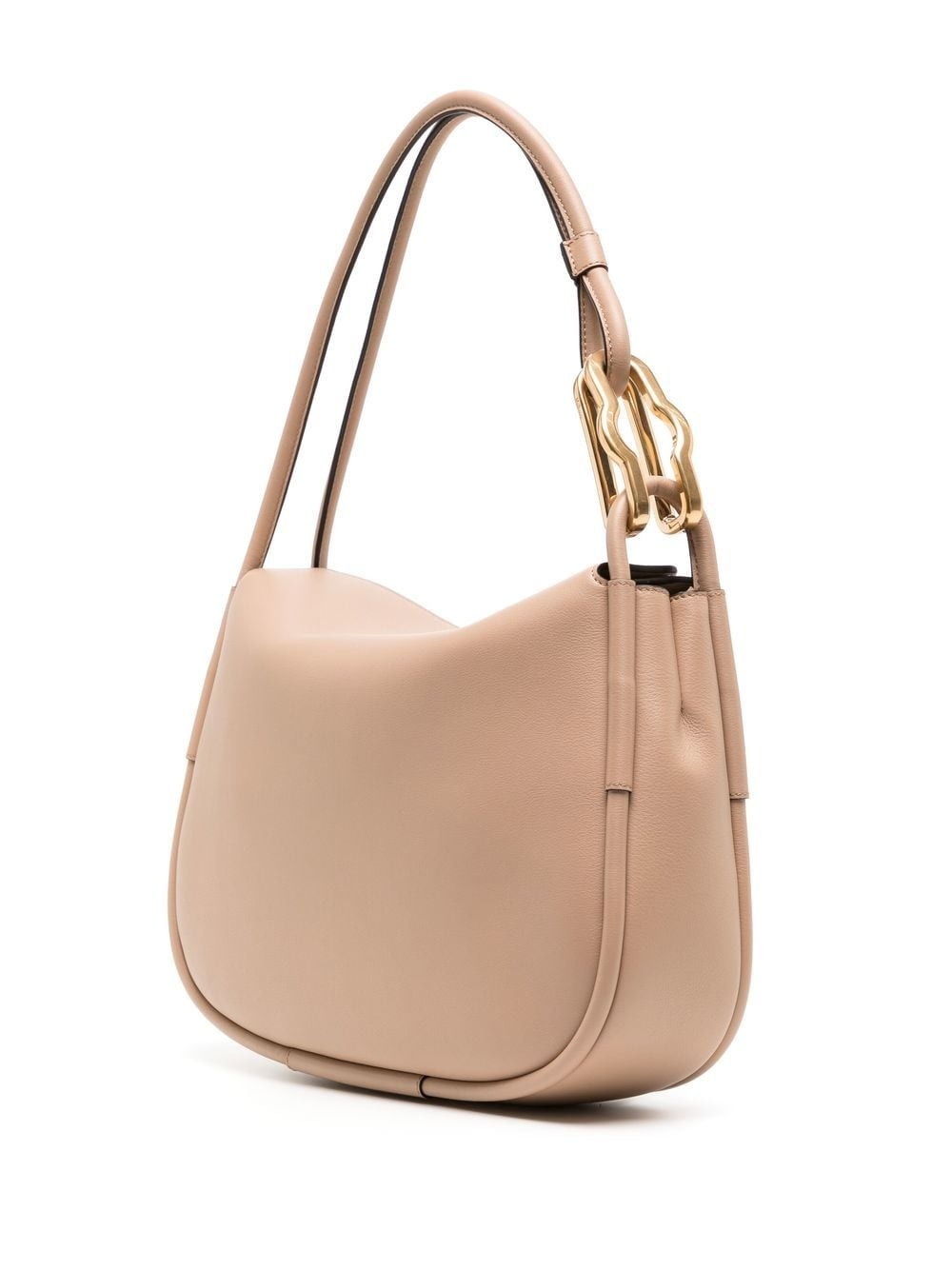 Link leather shoulder bag - 3