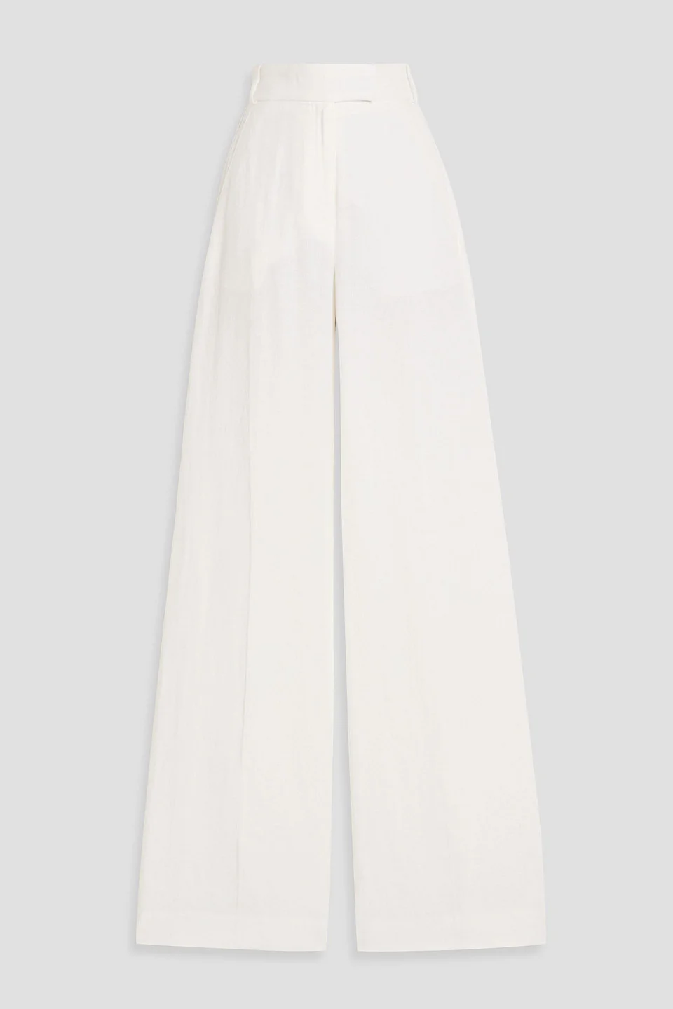 Linen wide-leg pants - 1