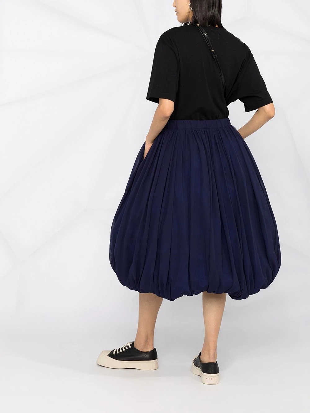 high-waisted balloon skirt - 4