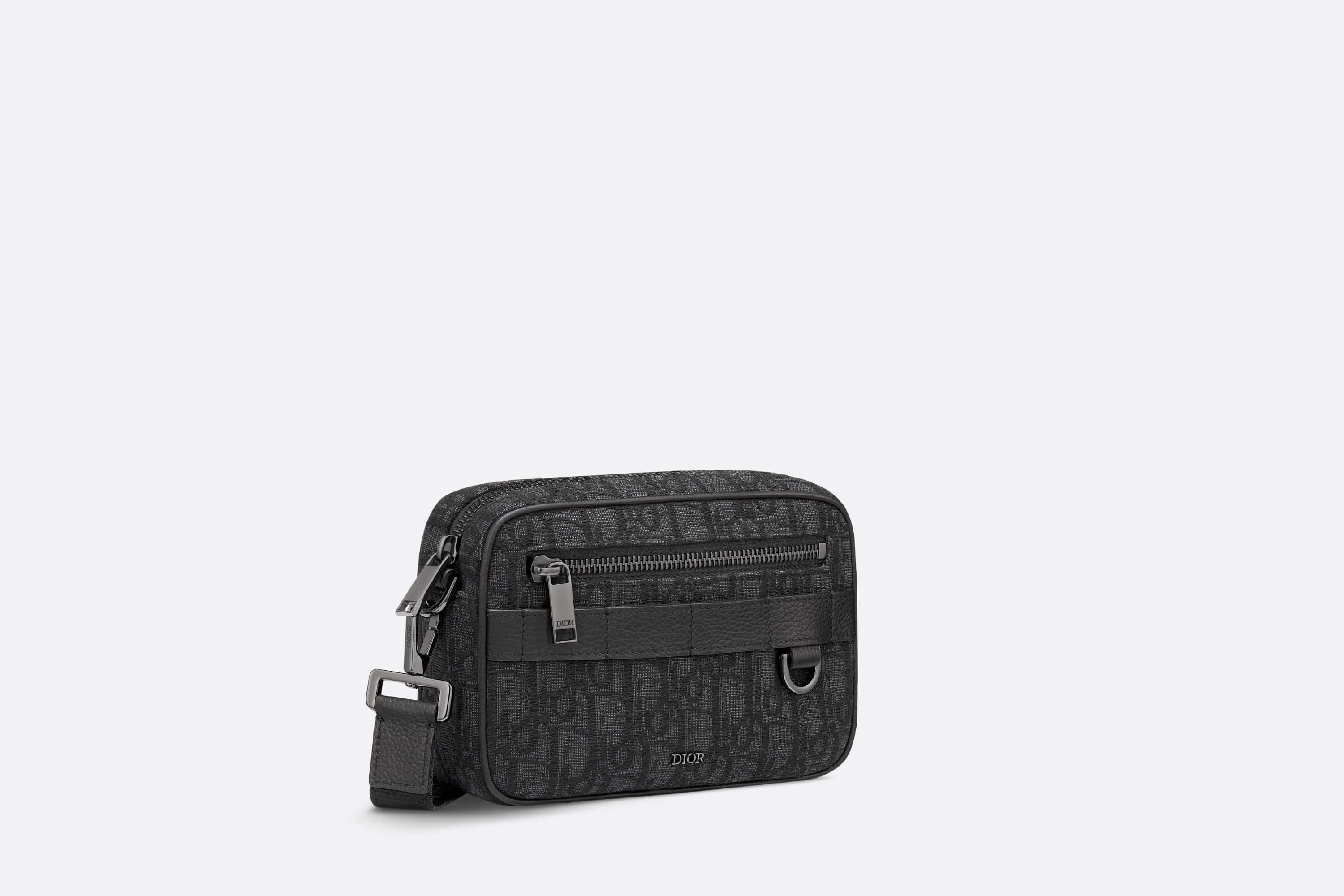 Dior Mini Safari Bag with Strap | REVERSIBLE