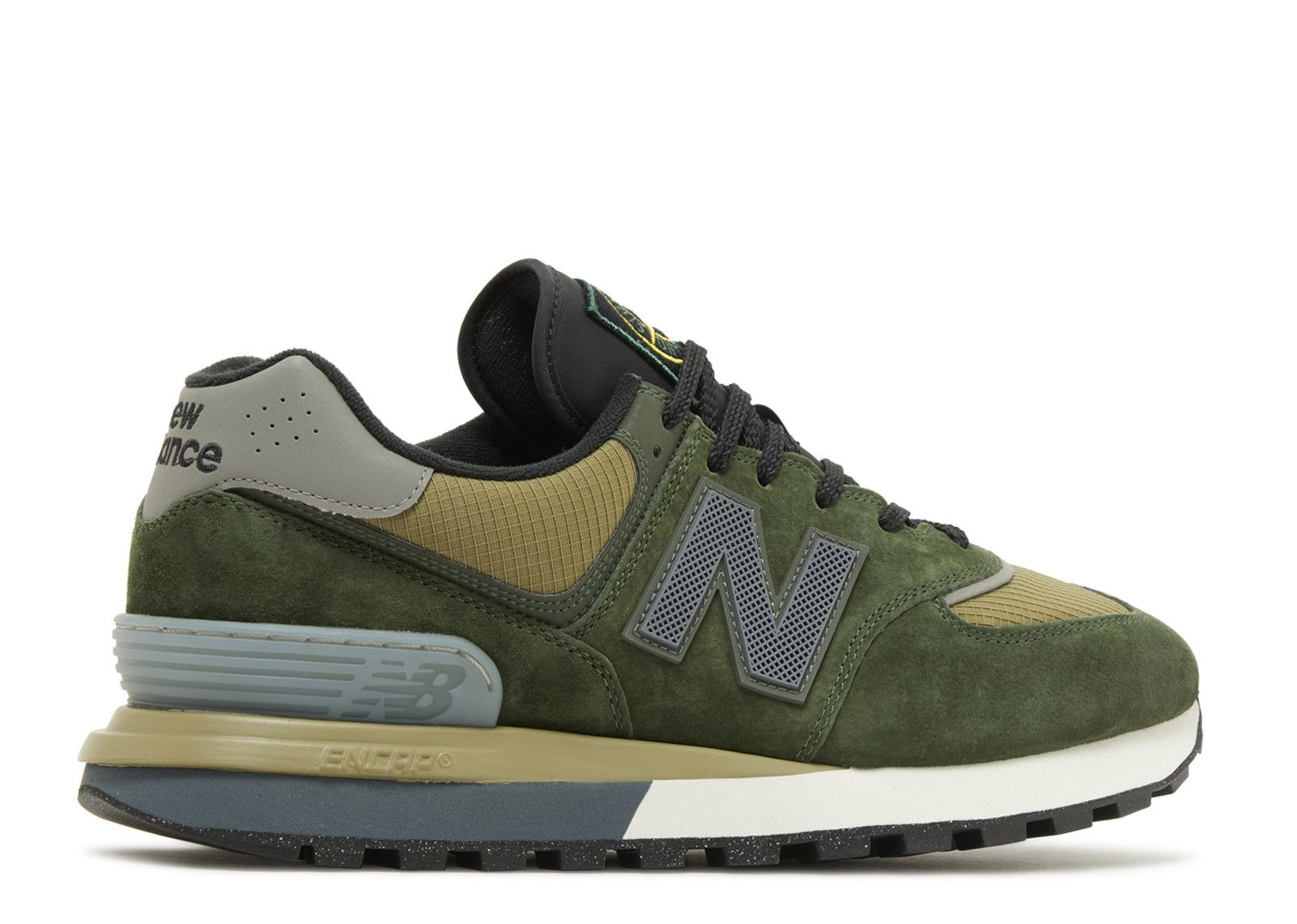 NEW BALANCE STONE ISLAND X 574 LEGACY 'DARK GREEN' - 3