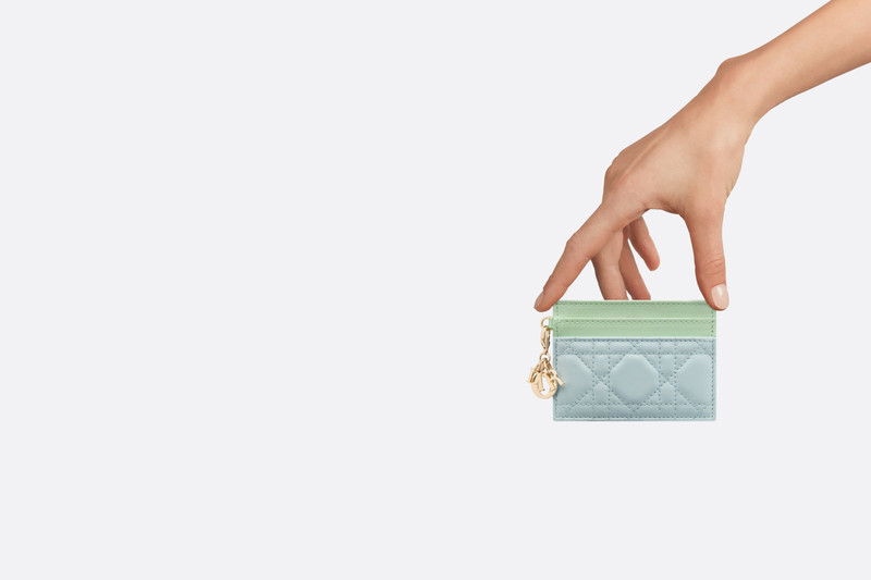 Lady Dior Freesia Card Holder 4