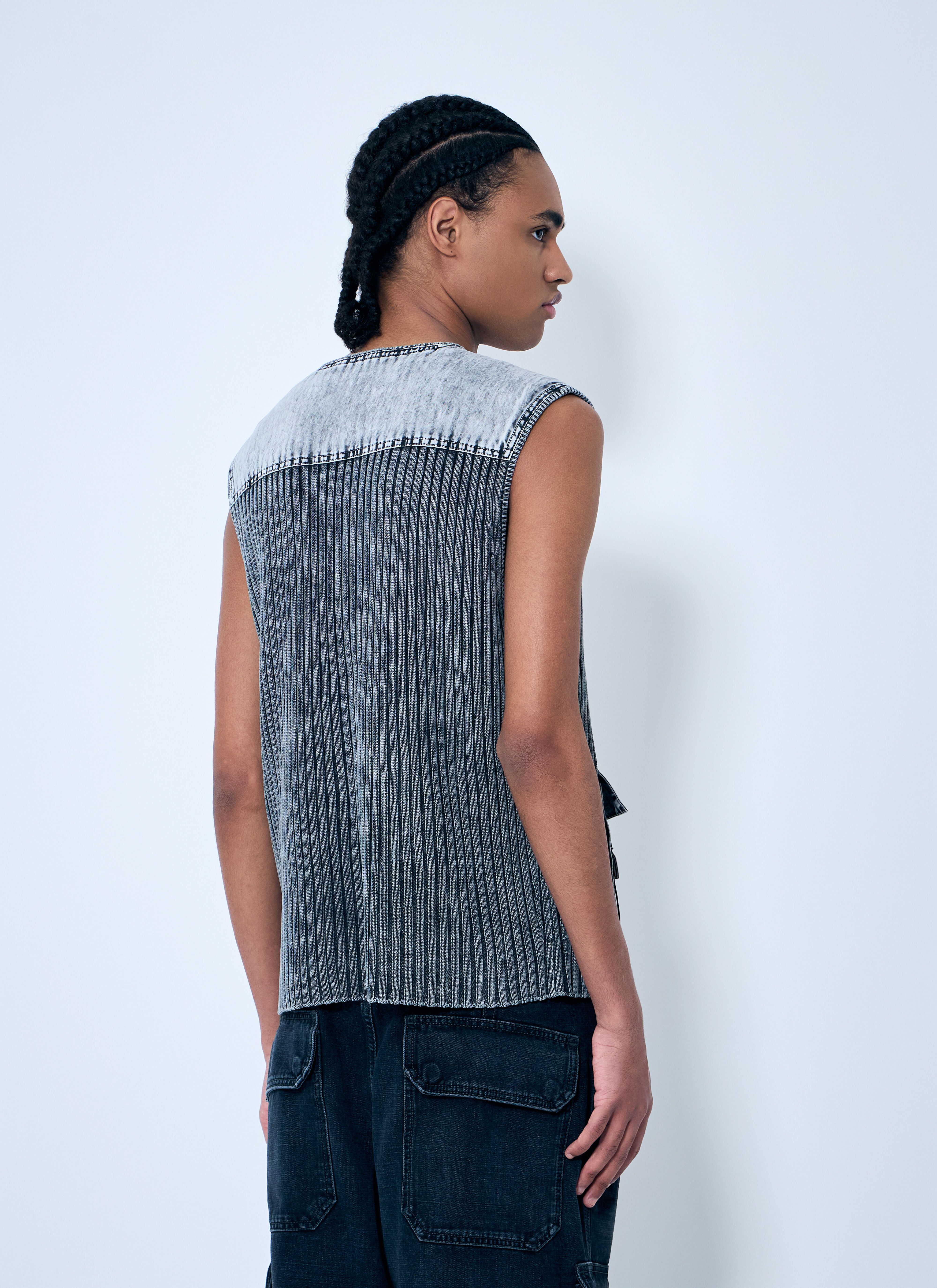 K-Margie Rib Zip-Up Top - 4