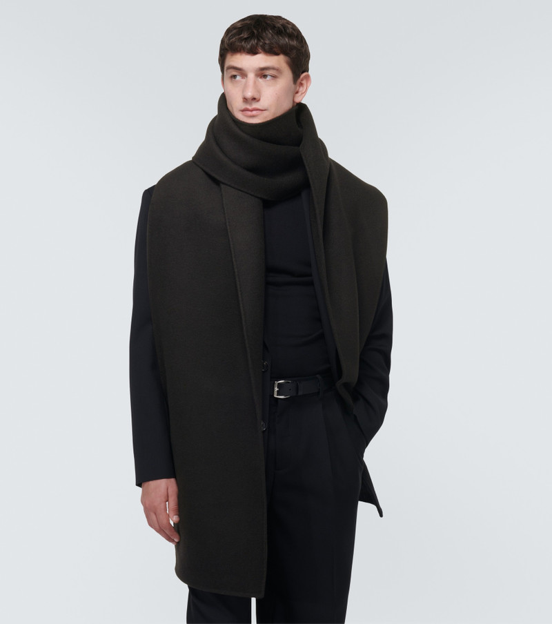 The Row Gordie cashmere scarf outlook