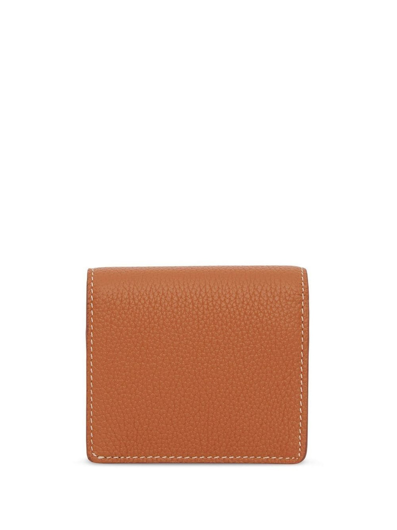 Burberry TB-plaque folding wallet outlook