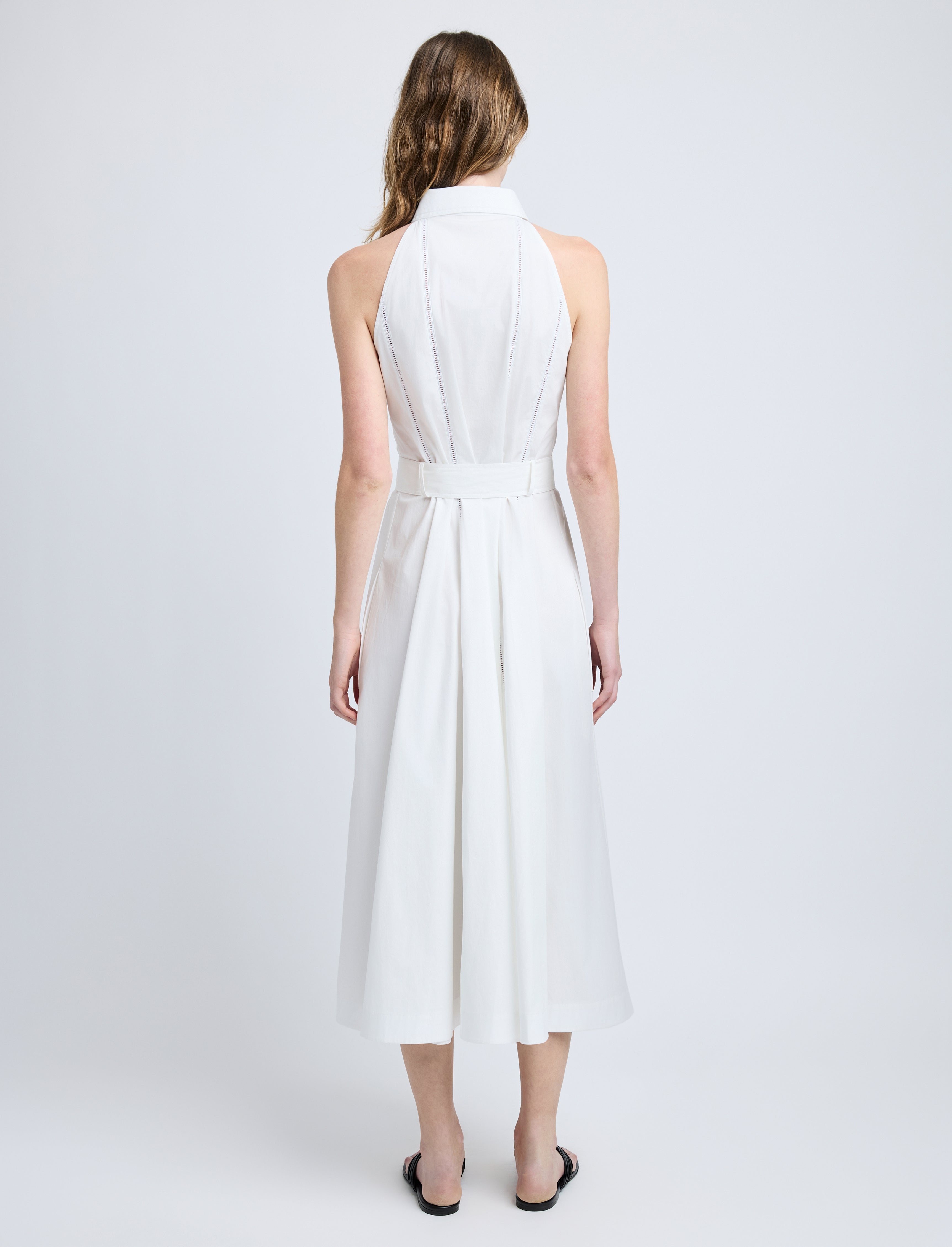 Dorothy Dress in Eco Cotton Poplin - 4
