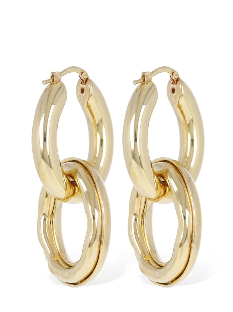 BC6 double hoop 1 earrings - 4