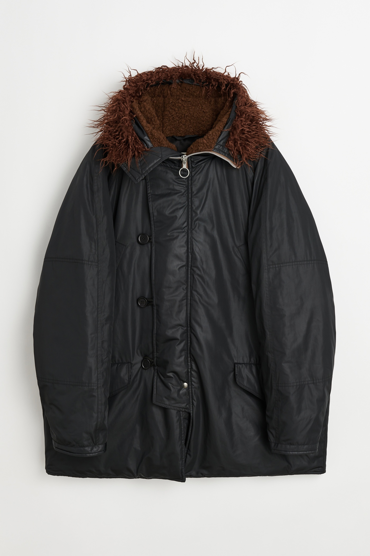 Snorkle Parka Black Wax Mirage Tech - 6