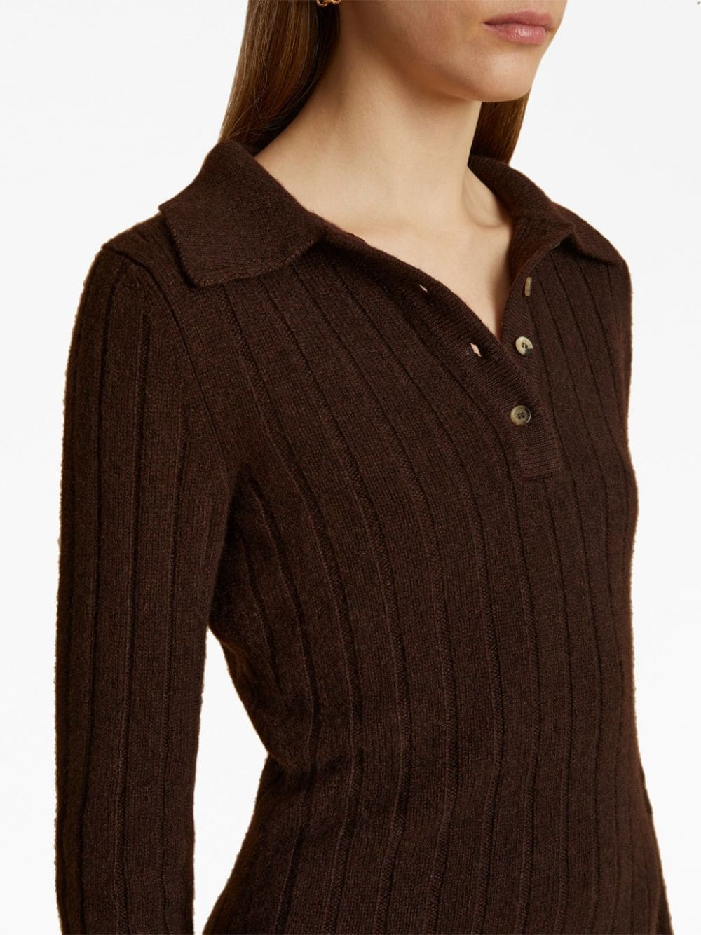 The Hans ribbed cashmere jumper - 6