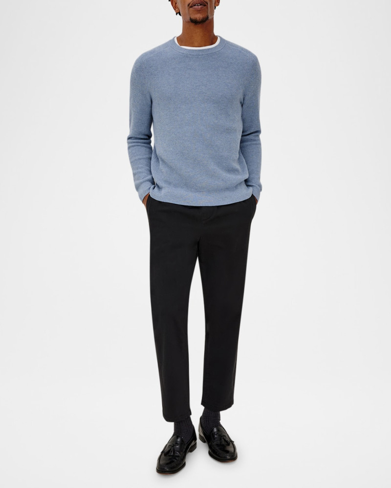 Rails Men's Vann Texture Knit Crewneck Sweater outlook