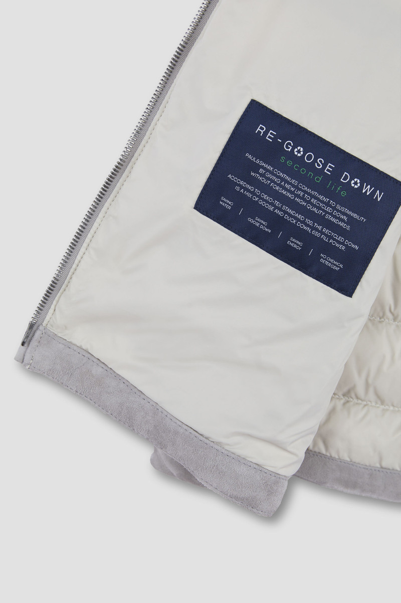 AQUALEATHER SUEDE GILET 9