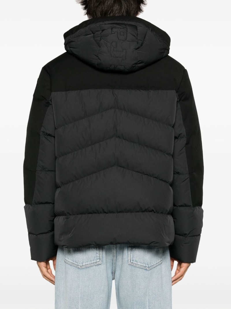 logo-patch padded jacket 4
