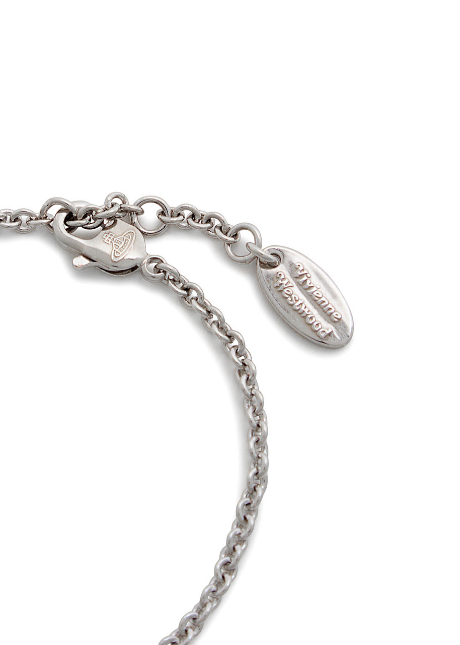 Vivienne Westwood Mila orb Pavé Bracelet - 4