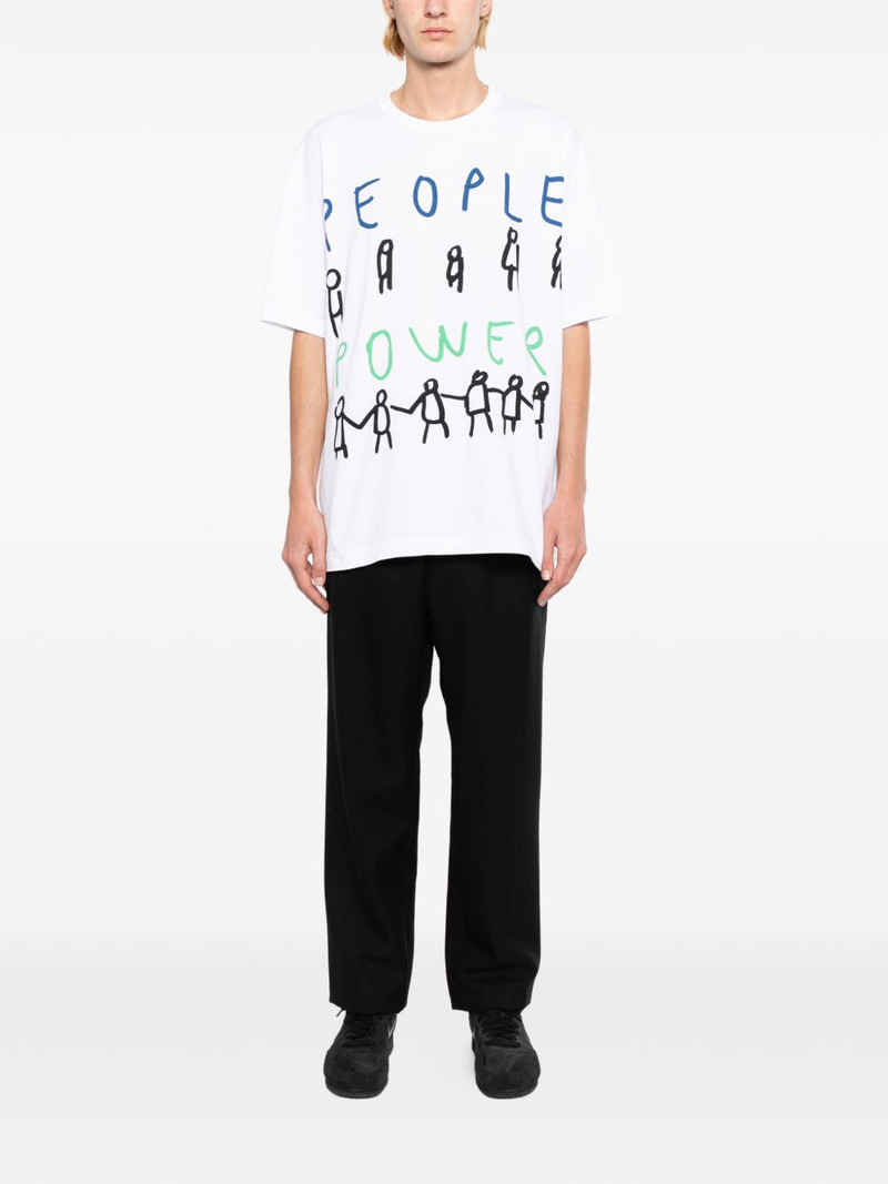 Comme des Garçons SHIRT cotton printed T-shirt outlook