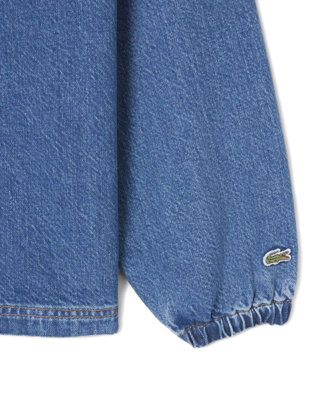 hooded denim sweater - 3