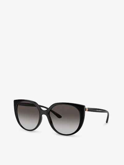 Dolce & Gabbana DG6119 butterfly-frame nylon sunglasses outlook