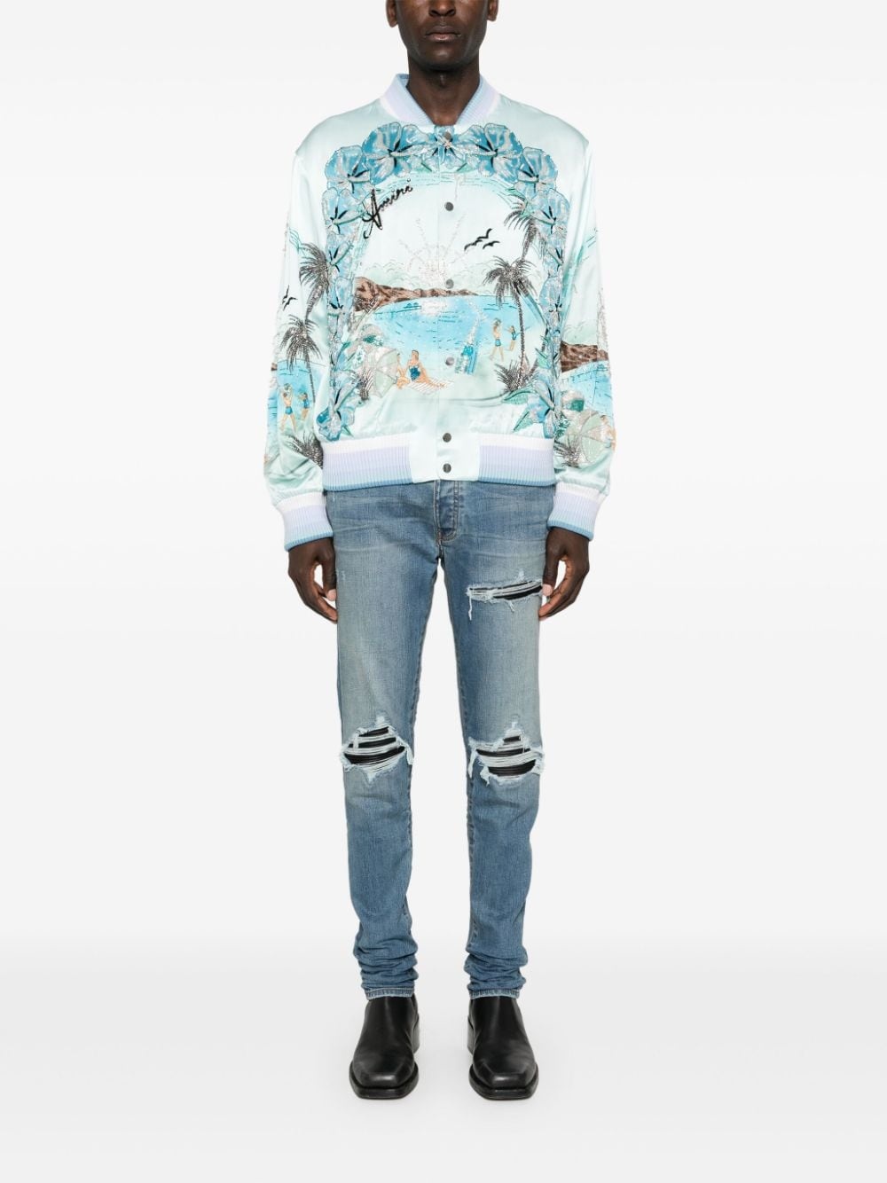 MX1 low-rise skinny jeans - 2