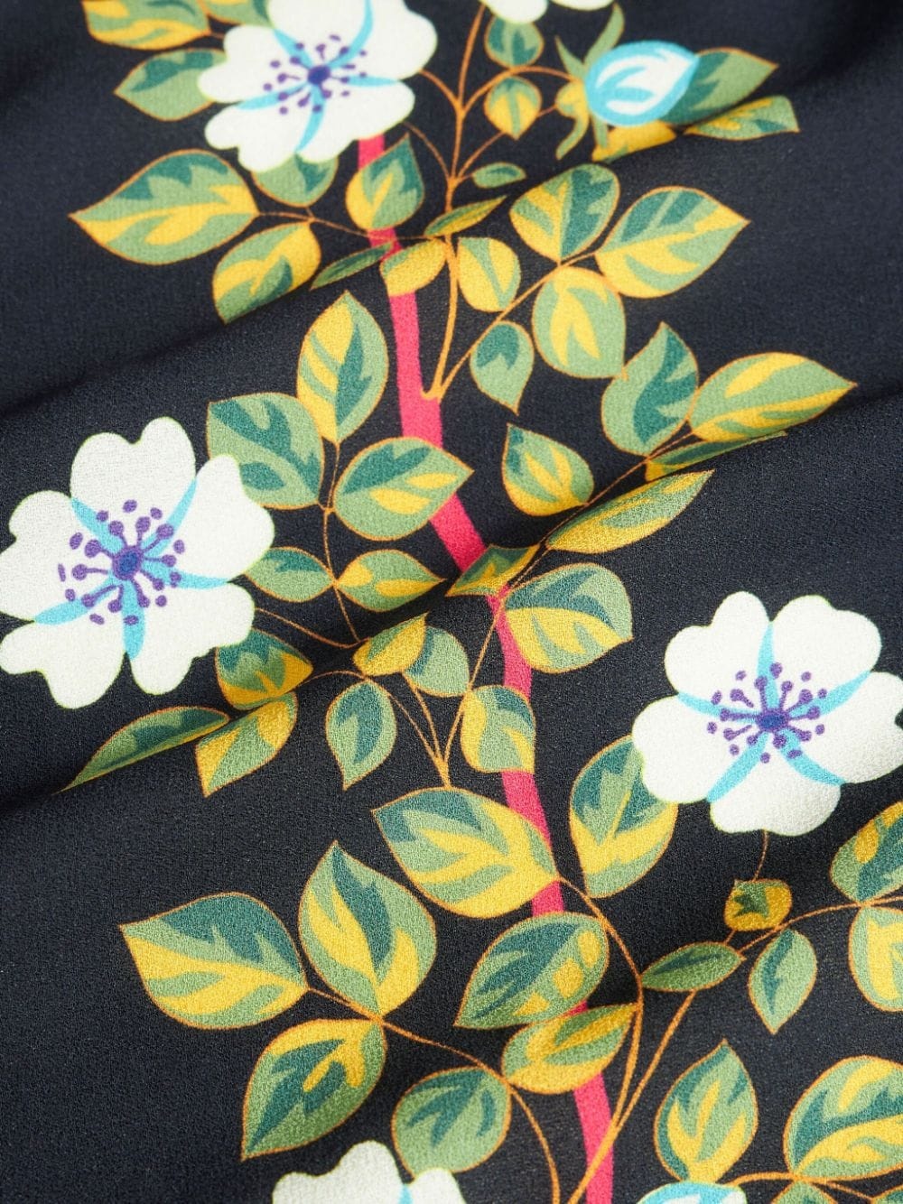floral-print A-line dress - 5