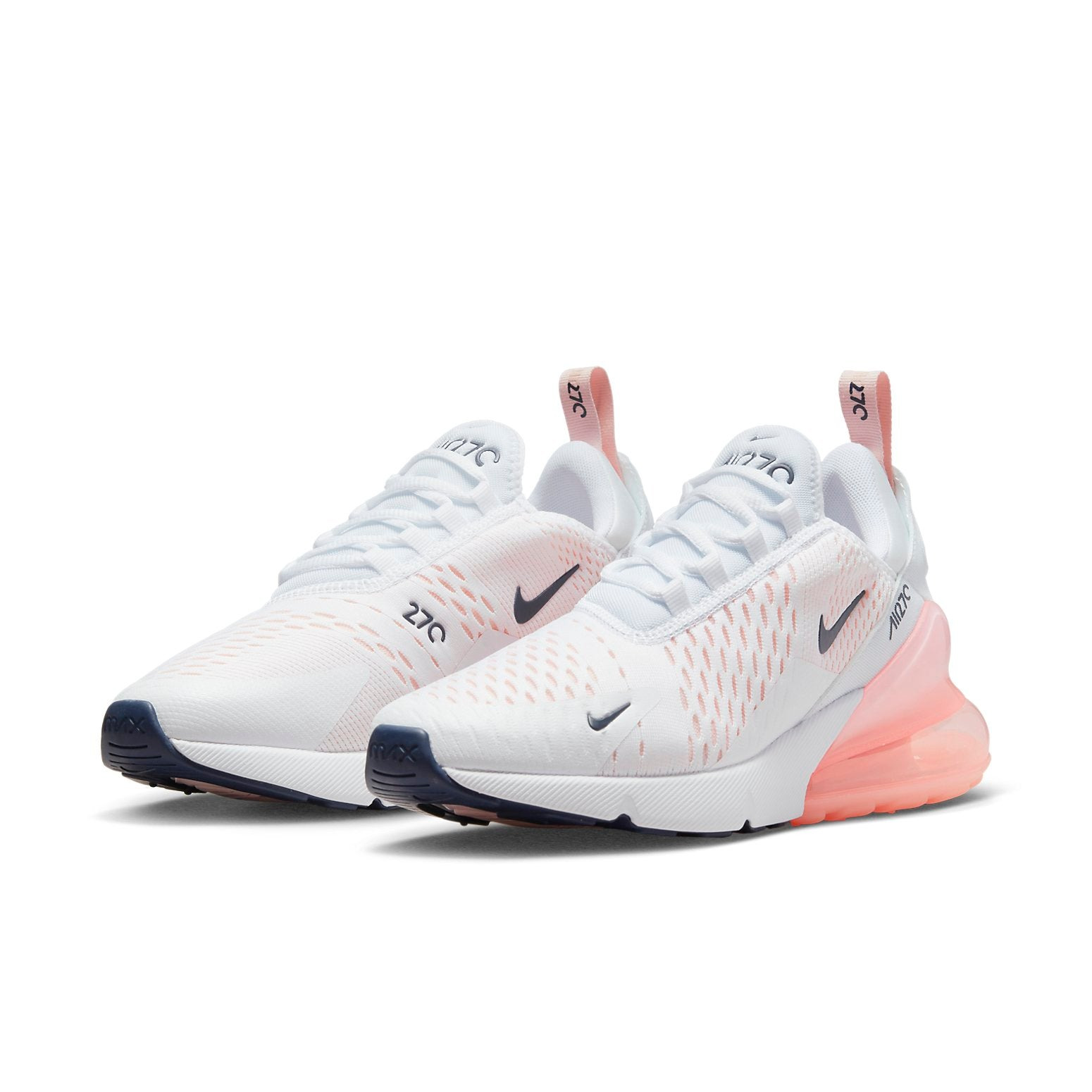 (WMNS) Nike Air Max 270 'White Bleached Coral' AH6789-110 - 3