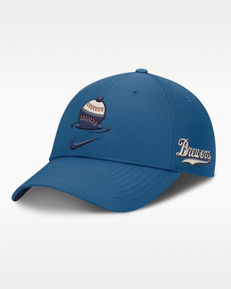 Milwaukee Brewers City Connect Club Men's Nike Dri-FIT MLB Adjustable Hat 1