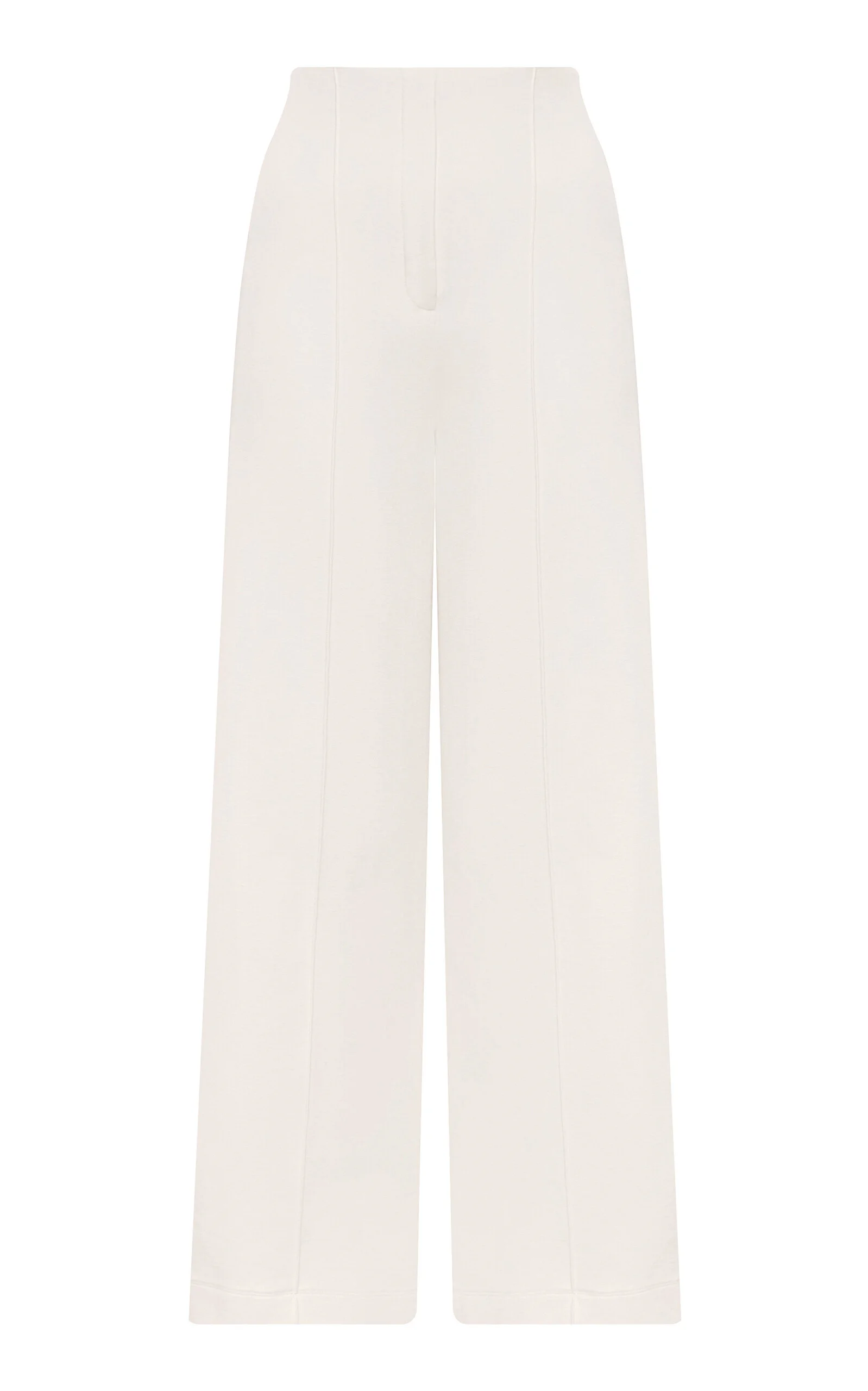 Dedicame Mid-Rise Straight-Leg Pants off-white - 1