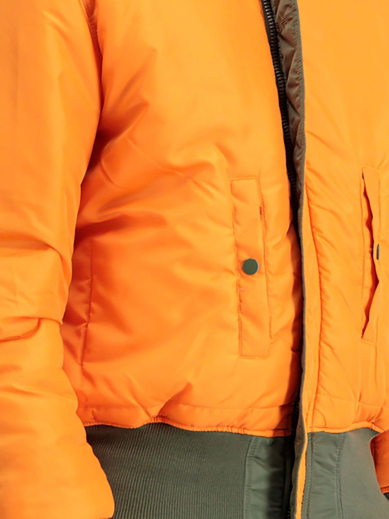 ALPHA INDUSTRIES MA-1 Heritage zip bomber jacket outlook