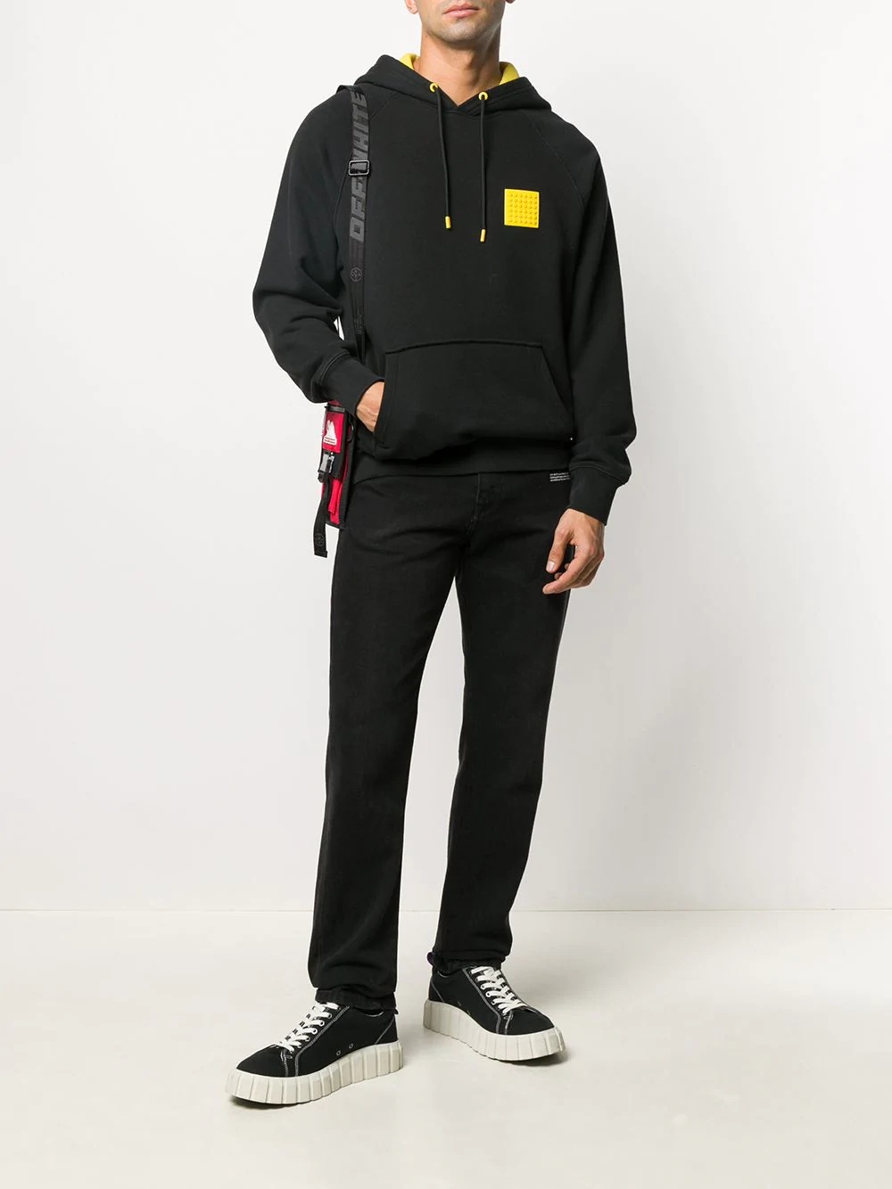 Lego detail hoodie  - 2