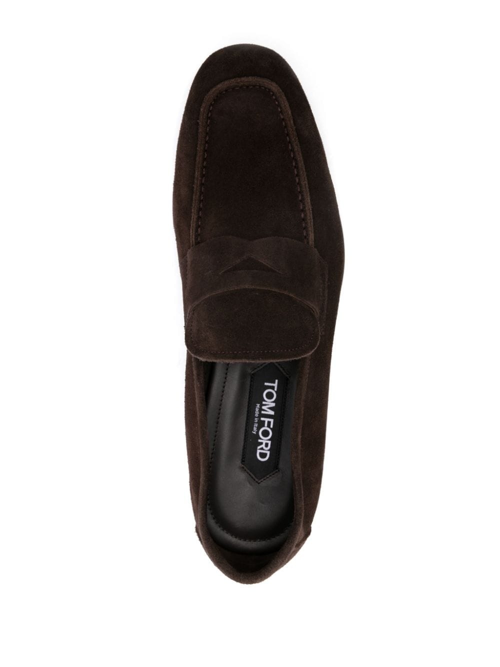 Sean penny-slot suede loafers - 4