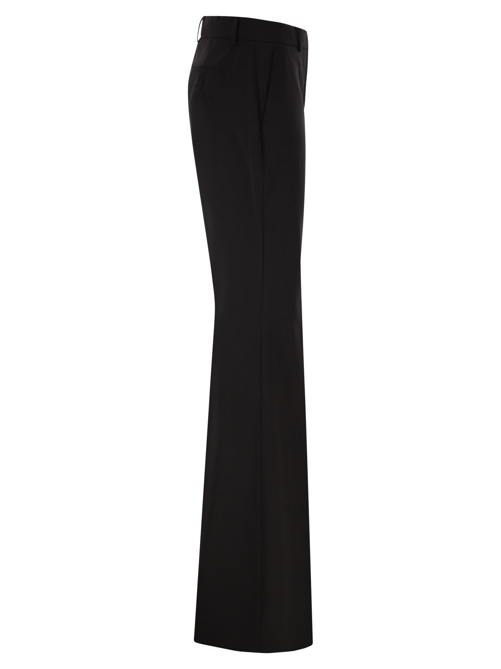 Sportmax Women Hangar - Pure Wool Flared Trousers - 3