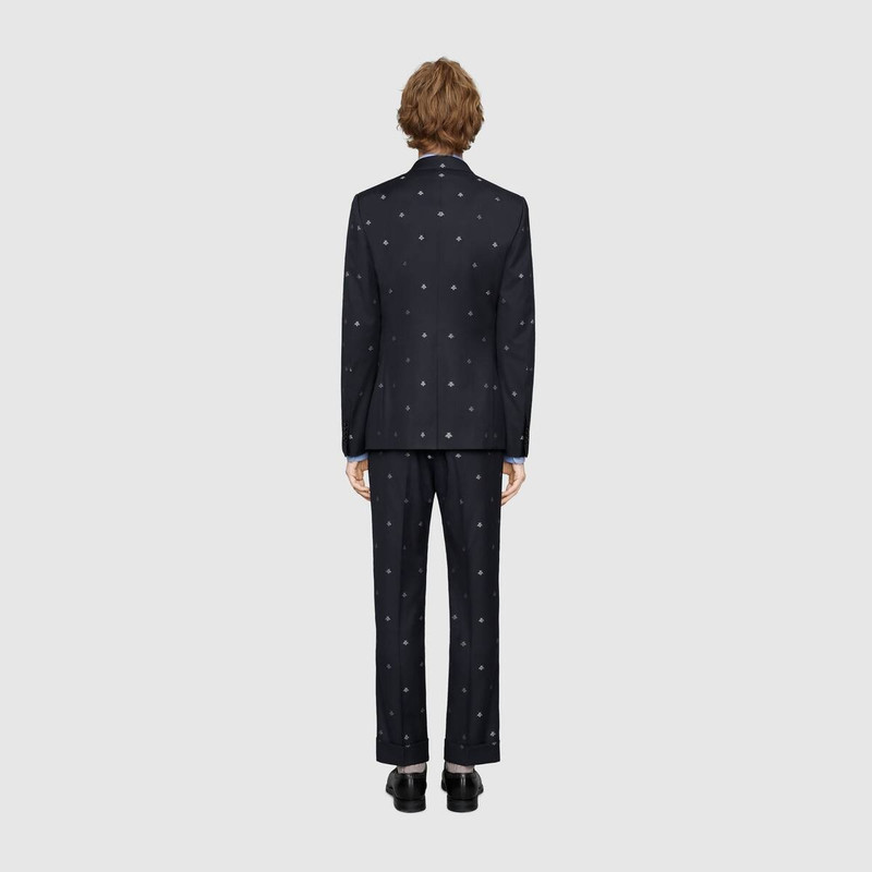 New Signoria bees wool gabardine suit 4