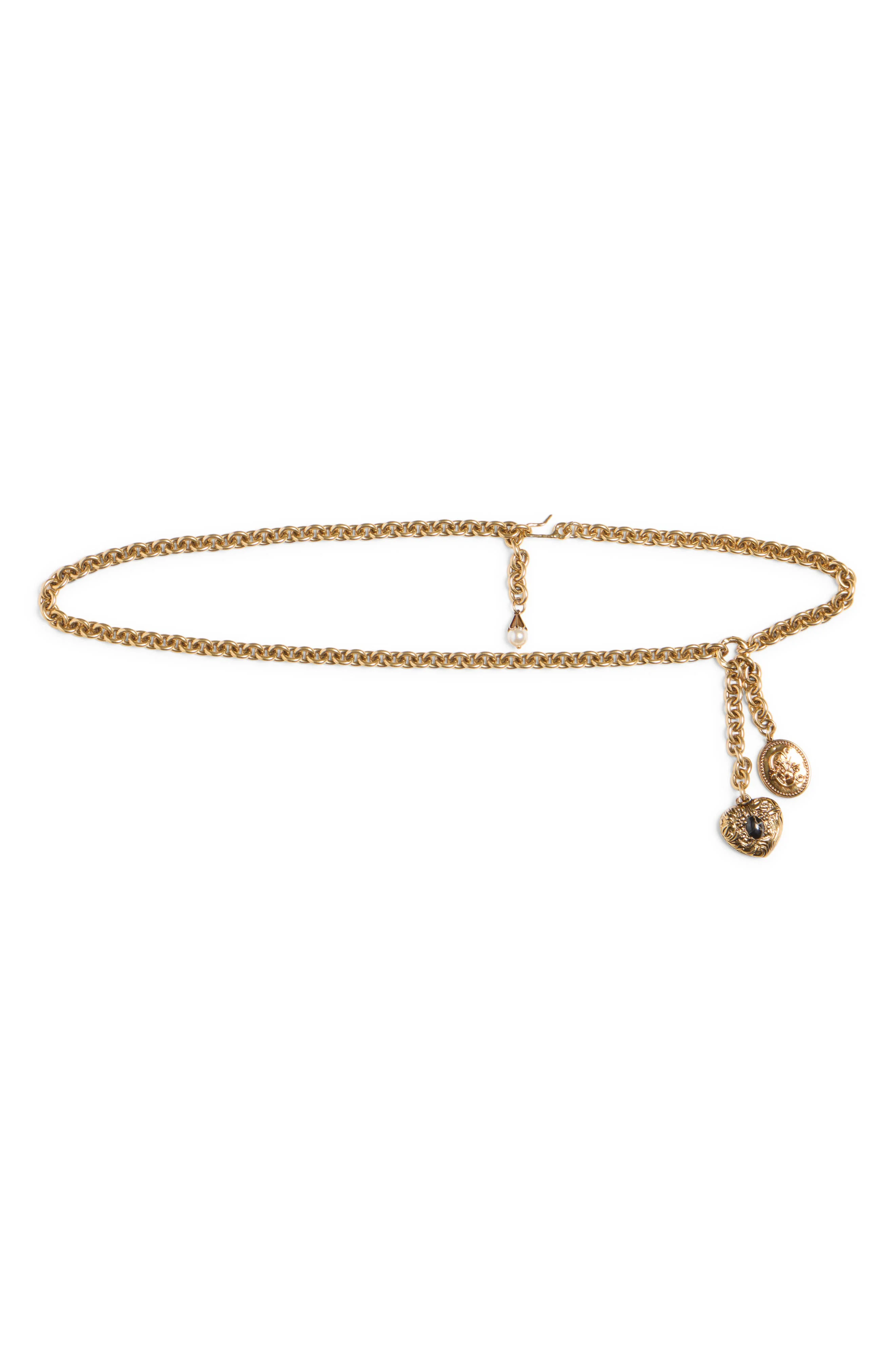 Chloé The Chateau Treasures Chain Belt in Vintage Gold at Nordstrom - 1