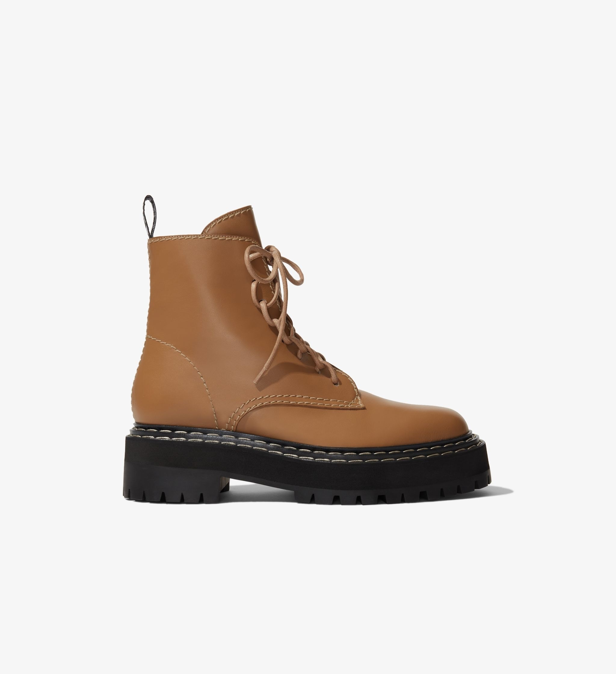 Lug Sole Combat Boots - 1