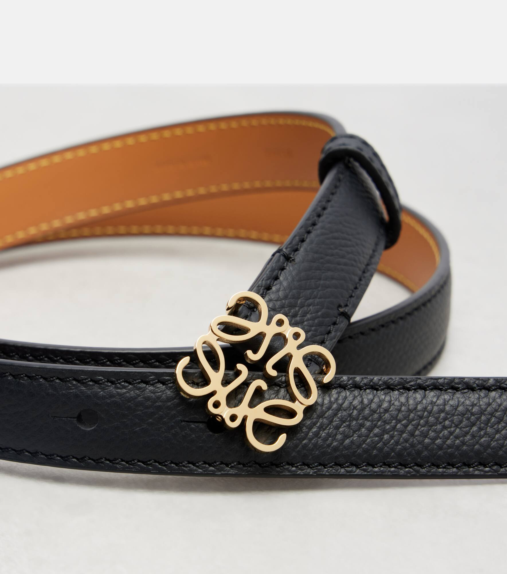 Anagram leather belt - 3