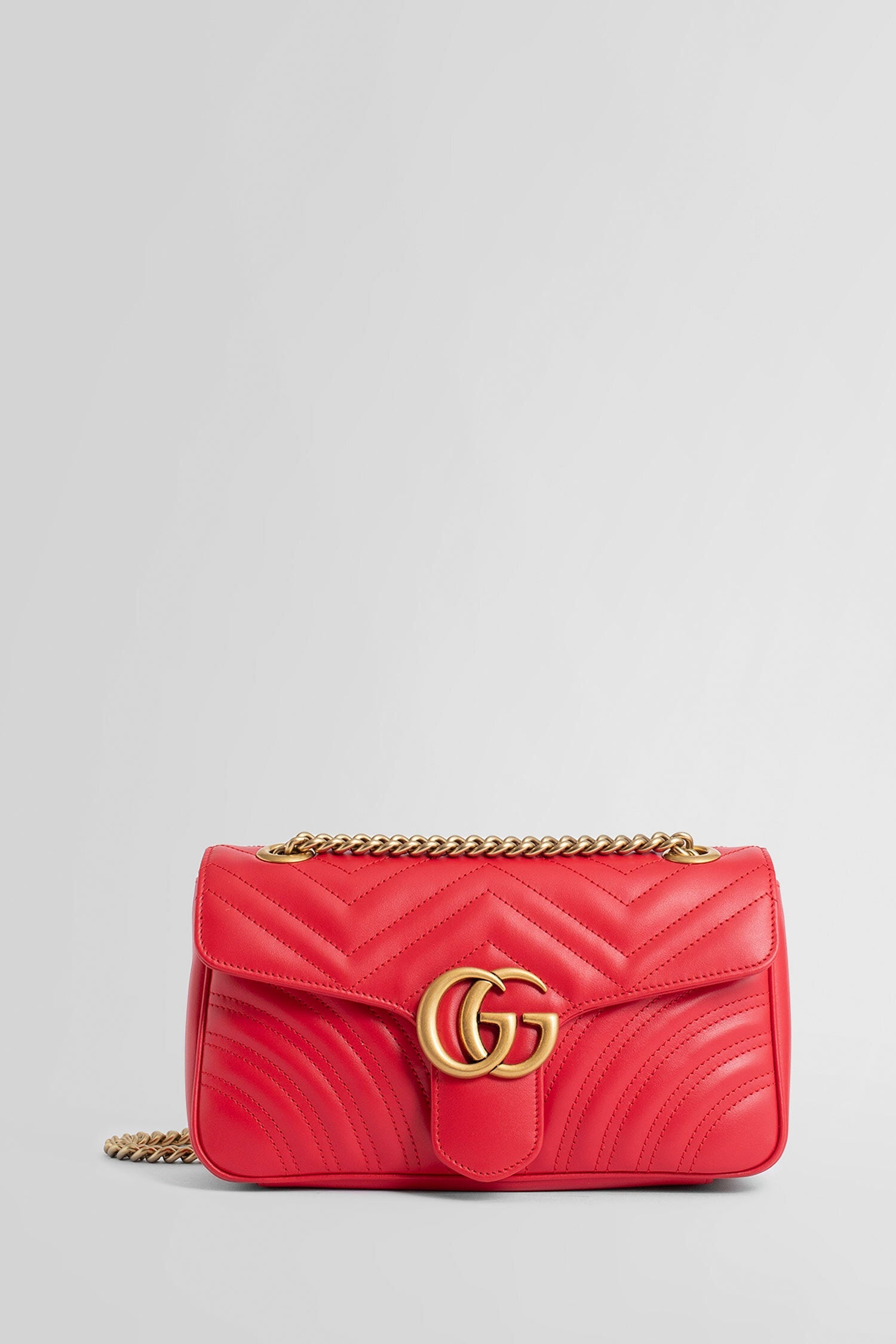 GUCCI WOMAN RED SHOULDER BAGS - 1