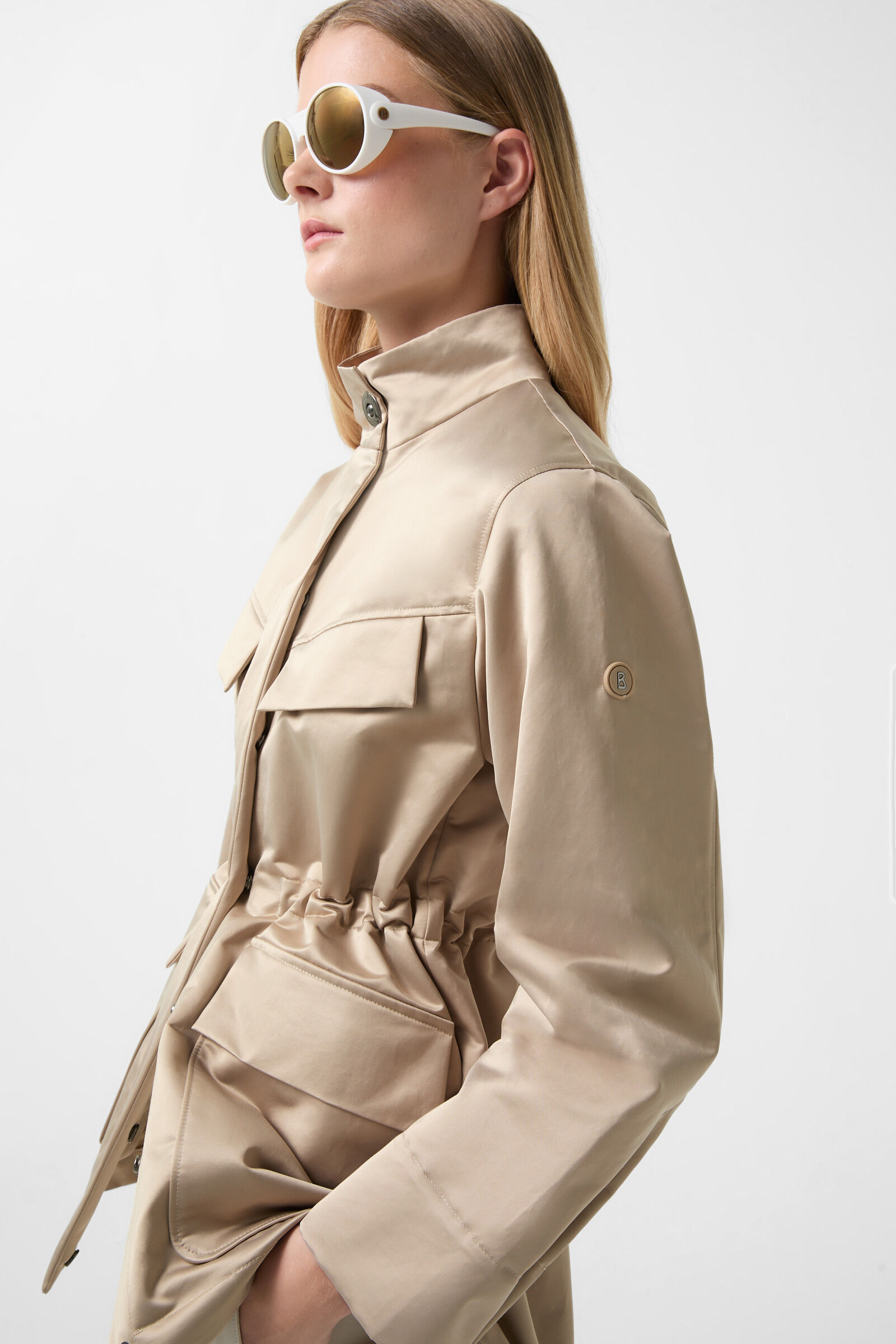Diamond jacket in Beige - 6