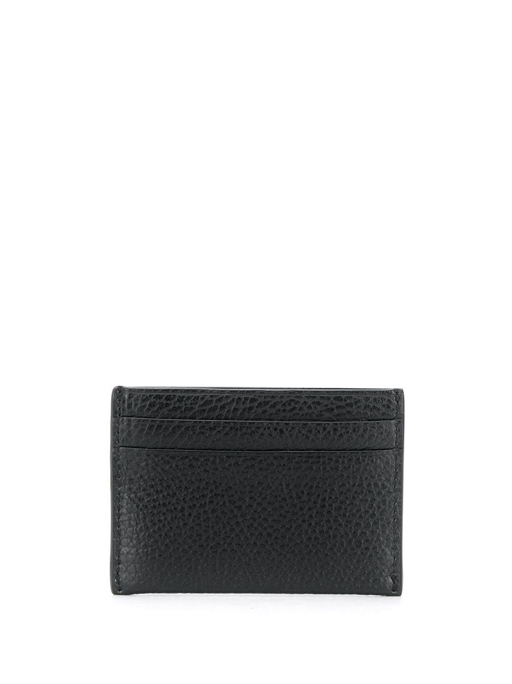 embossed logo cardholder - 2